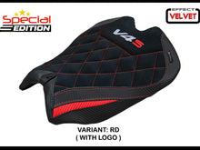 TAPPEZZERIA ITALIA Ducati Panigale V4 (2025+) Special Edition Velvet Seat Cover "Argenta" – Accessories in Desmoheart – an Motorcycle Aftermarket Parts & Accessories Online Shop
