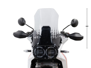 CUP24 - DBK Ducati DesertX 937 / Rally (2022+) Windscreen "Maxi Comfort" (increased)