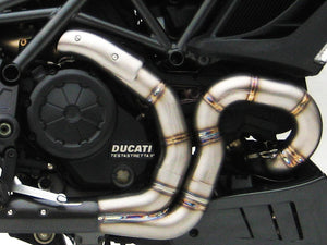 ZARD Ducati Diavel 1200 (10/18) Stainless Steel Slip-on Exhaust