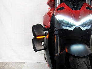 NEW RAGE CYCLES Ducati Streetfighter V2 / V4 (2020+) Front LED Turn Signals – Accessories in Desmoheart – an Motorcycle Aftermarket Parts & Accessories Online Shop