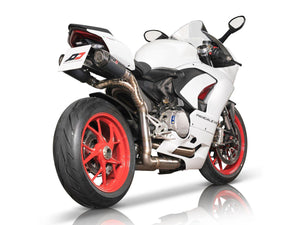 QD EXHAUST Ducati Panigale V2 (2020+) Semi-full Exhaust System "Gunshot Dark Matter"