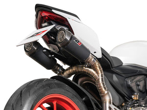 QD EXHAUST Ducati Panigale V2 (2020+) Semi-full Exhaust System "Gunshot Dark Matter"
