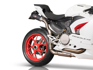 QD EXHAUST Ducati Panigale V2 (2020+) Semi-full Exhaust System "Gunshot Dark Matter"