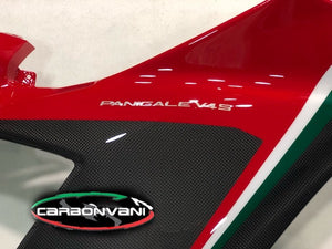 CARBONVANI Ducati Panigale V4 / V4S (2018+) Carbon Full Fairing "Tricolore" (road version; 8 pcs) – Accessories in Desmoheart – an Motorcycle Aftermarket Parts & Accessories Online Shop