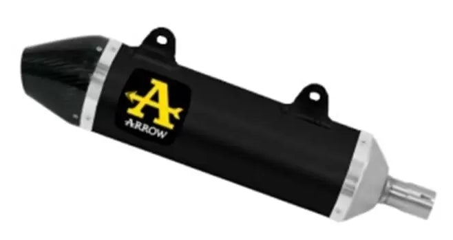 ARROW Aprilia RX/SX 125 (2021+) Dark Aluminum Slip-on Exhaust