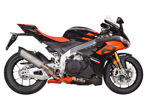 SPARK GAP0407 Aprilia RSV4 / Tuono V4 (2017+) Titanium Slip-on Exhaust "Force Evo" (racing)