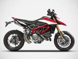 ZARD Ducati Hypermotard 950 / 950 SP (2019+) Stainless Steel Slip-on Exhaust "GT"