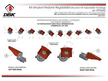 KPDM03 - DBK Ducati Adjustable Footpegs (pilot)