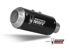 MIVV A.012 Aprilia TuonoV4 1100(18/20) Slip-on Exhaust "MK3" (black; not approved) – Accessories in Desmoheart – an Motorcycle Aftermarket Parts & Accessories Online Shop