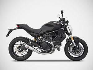 ZARD Ducati Monster 797 (17/20) Stainless Steel Slip-on Exhaust "Zuma" – Accessories in Desmoheart – an Motorcycle Aftermarket Parts & Accessories Online Shop