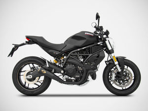 ZARD Ducati Monster 797 (17/20) Stainless Steel Slip-on Exhaust "Zuma" – Accessories in Desmoheart – an Motorcycle Aftermarket Parts & Accessories Online Shop