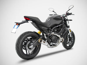 ZARD Ducati Monster 797 (17/20) Stainless Steel Slip-on Exhaust "Zuma" – Accessories in Desmoheart – an Motorcycle Aftermarket Parts & Accessories Online Shop