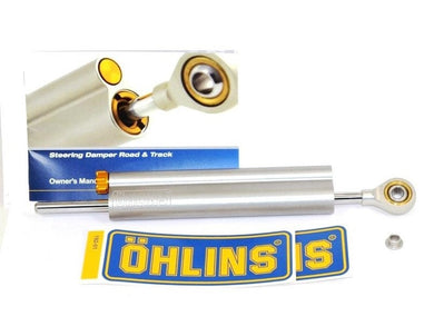 ÖHLINS SD001 Steering Damper (68 mm; silver) – Accessories in Desmoheart – an Motorcycle Aftermarket Parts & Accessories Online Shop