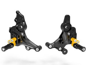 PRM93701D - DBK Ducati Monster 937 / 937 SP / 30° Anniversario (2021+) Adjustable Rearsets