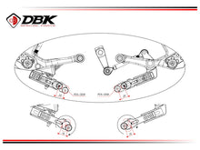 DBK DUCABIKE PRSFV402 Ducati Streetfighter V4 / V4S (2025+) Adjustable Rearset – Accessories in Desmoheart – an Motorcycle Aftermarket Parts & Accessories Online Shop