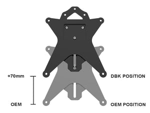 PRT21 - DBK Ducati Diavel V4 (2023+) Adjustable License Plate Holder – Accessories in Desmoheart – an Motorcycle Aftermarket Parts & Accessories Online Shop