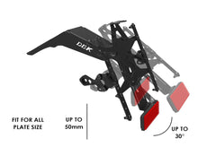 PRT23 - DUCABIKE Ducati Hypermotard 698 Mono / RVE (2024+) Adjustable License Plate Holder – Accessories in Desmoheart – an Motorcycle Aftermarket Parts & Accessories Online Shop