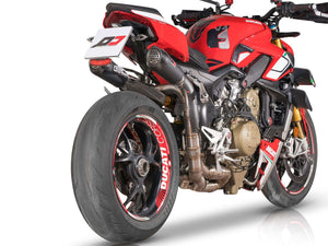 QD EXHAUST Ducati Streetfighter V4 (2021) Semi-full Exhaust System "Gunshot Dark Matter" – Accessories in Desmoheart – an Motorcycle Aftermarket Parts & Accessories Online Shop