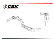 DBK / DUCABIKE RPLF29 Ducati Multistrada V2 / V2S (2025+) Brake Lever – Accessories in Desmoheart – an Motorcycle Aftermarket Parts & Accessories Online Shop