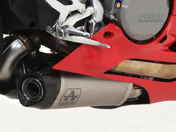 ARROW Ducati Panigale V2 (20/24) Titanium Slip-on Exhaust (racing