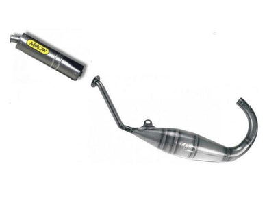 ARROW 51506SU+51501SU Aprilia RS50 Replica (1999+) Titanium Full Exhaust System 