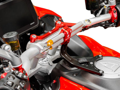 Ducati Multistrada V4S Pikes Peak (2022+) OHLINS Steering Damper + DBK / DUCABIKE Mounting Kit – Accessories in Desmoheart – an Motorcycle Aftermarket Parts & Accessories Online Shop