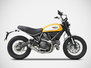 ZARD Ducati Scrambler 800 (15/22) Full Exhaust System "Conical" (racing)