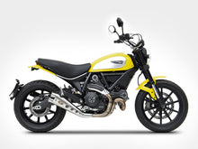 ZARD Ducati Scrambler 800 (15/22) Stainless Steel Slip-on Exhaust "Special Edition" (low mount)