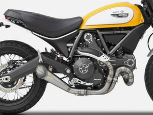 ZARD Ducati Scrambler 800 (15/22) Full Exhaust System "Conical" (racing) – Accessories in Desmoheart – an Motorcycle Aftermarket Parts & Accessories Online Shop