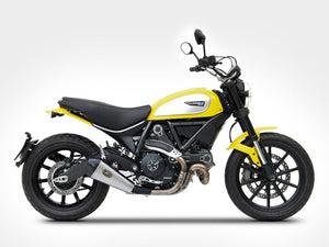 ZARD Ducati Scrambler 800 (15/22) Stainless Steel Slip-on Exhaust