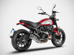 ZARD Ducati Scrambler 800 Full Throttle / Icon / Nightshift  (2023+) Stainless Steel Slip-on Exhaust "Special Edition" – Accessories in Desmoheart – an Motorcycle Aftermarket Parts & Accessories Online Shop