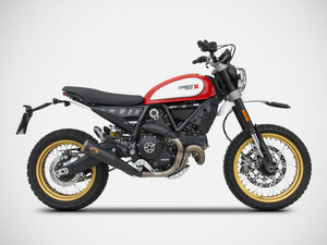 ZARD Ducati Scrambler 800 Desert Sled (17/18) Stainless Steel Slip-on Exhaust "Zuma" – Accessories in Desmoheart – an Motorcycle Aftermarket Parts & Accessories Online Shop