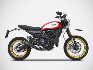 ZARD Ducati Scrambler 800 Desert Sled (17/18) Stainless Steel Slip-on Exhaust "Zuma" – Accessories in Desmoheart – an Motorcycle Aftermarket Parts & Accessories Online Shop