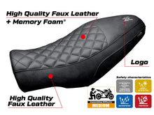 TAPPEZZERIA ITALIA Moto Morini Seiemmezzo (2022+) Seat Cover "Alanya Vintage" – Accessories in Desmoheart – an Motorcycle Aftermarket Parts & Accessories Online Shop