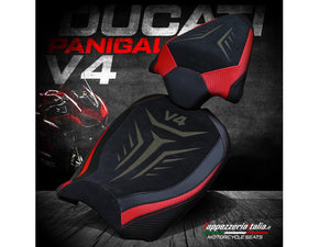 TAPPEZZERIA ITALIA Ducati Panigale V4 (18/24) Velvet Seat Cover Special Edition – Accessories in Desmoheart – an Motorcycle Aftermarket Parts & Accessories Online Shop