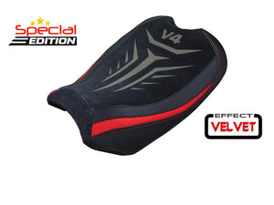 TAPPEZZERIA ITALIA Ducati Panigale V4 (2018+) Velvet Seat Cover Special Edition – Accessories in Desmoheart – an Motorcycle Aftermarket Parts & Accessories Online Shop