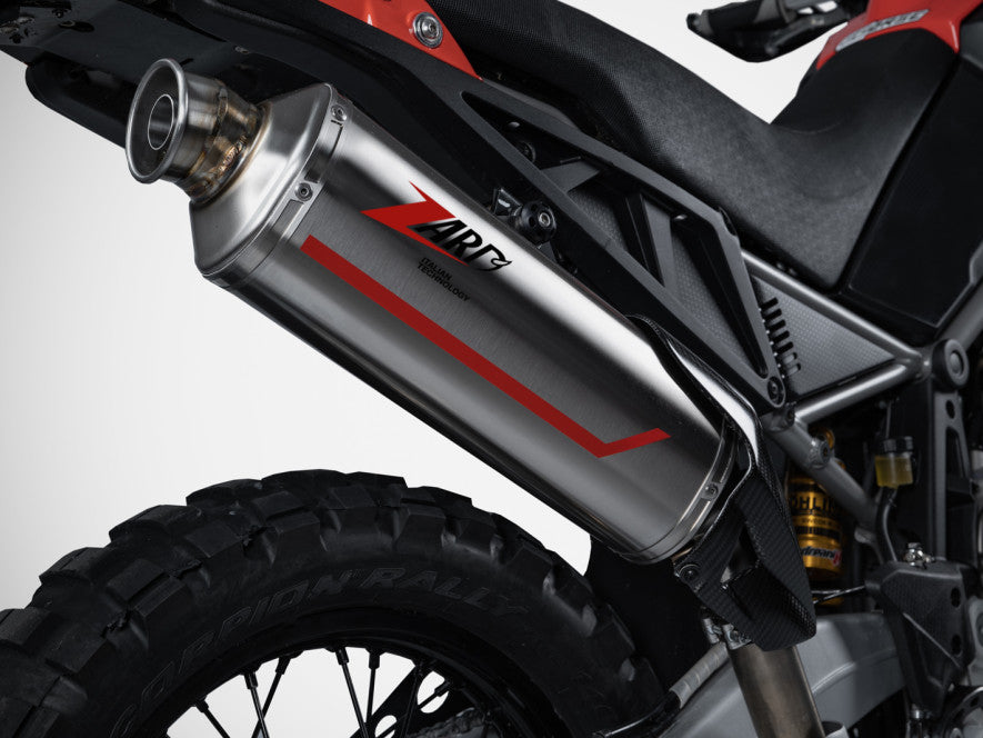 ZARD Aprilia Tuareg 660 (2022+) Stainless Steel Slip-on Exhaust 