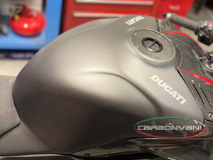 CARBONVANI Ducati Panigale V4 (2022+) Carbon Fuel Tank Cover – Accessories in Desmoheart – an Motorcycle Aftermarket Parts & Accessories Online Shop