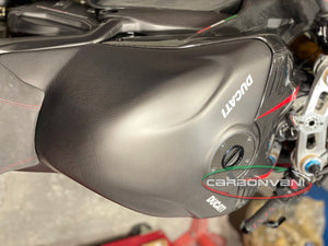 CARBONVANI Ducati Panigale V4 (2022+) Carbon Fuel Tank Cover – Accessories in Desmoheart – an Motorcycle Aftermarket Parts & Accessories Online Shop