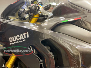 CARBONVANI Ducati Panigale V4 (2022+) Carbon Side Fairing Panel (left) – Accessories in Desmoheart – an Motorcycle Aftermarket Parts & Accessories Online Shop