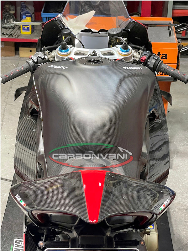 CARBONVANI Ducati Panigale (12/19) Carbon Fuel Tank Cover (Ullberg) –  Desmoheart