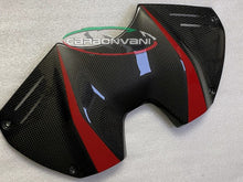 CARBONVANI Ducati Panigale V4 (2022+) Carbon Tank Battery Cover (DP version; black/red) – Accessories in Desmoheart – an Motorcycle Aftermarket Parts & Accessories Online Shop