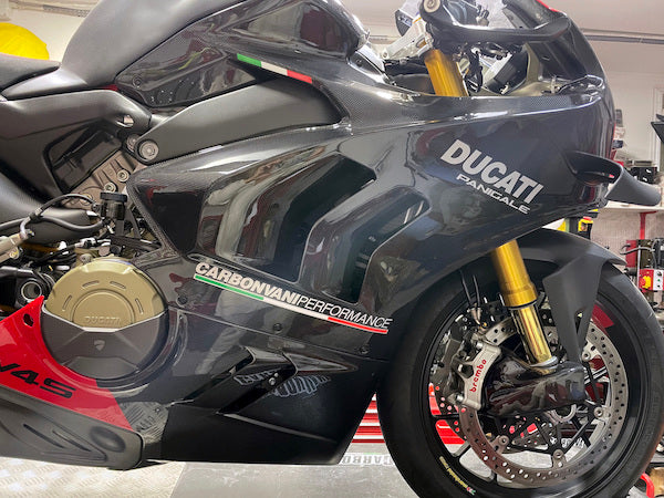 CARBONVANI Ducati Panigale V4 (2022+) Carbon Side Fairing Panel (right) – Accessories in Desmoheart – an Motorcycle Aftermarket Parts & Accessories Online Shop