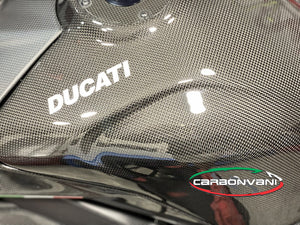 CARBONVANI Ducati Panigale V4 (2022+) Carbon Fuel Tank Cover – Accessories in Desmoheart – an Motorcycle Aftermarket Parts & Accessories Online Shop