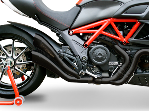 HP CORSE Ducati Diavel 1200 Dual Slip-on Exhaust 