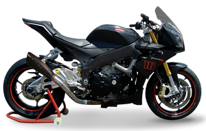 HP CORSE Aprilia Tuono V4 (11/14) Slip-on Exhaust "Evoxtreme 310 Black" (EU homologated) – Accessories in Desmoheart – an Motorcycle Aftermarket Parts & Accessories Online Shop