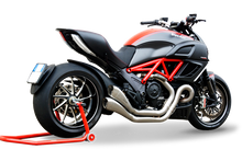 HP CORSE Ducati Diavel 1200 Dual Slip-on Exhaust "Hydroform Factory Satin" (racing only)