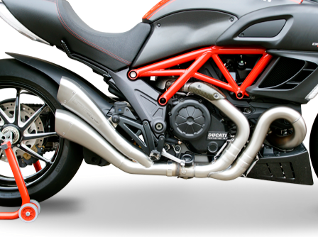 HP CORSE Ducati Diavel Dual Slip on Exhaust