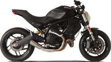 HP CORSE Ducati Monster 797 Slip-on Exhaust "GP-07 Satin Short" (racing; with wire mesh)