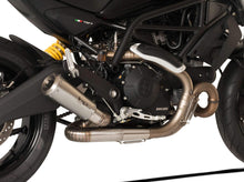 HP CORSE Ducati Monster 797 Slip-on Exhaust "GP-07 Satin" (racing; with aluminum ring)